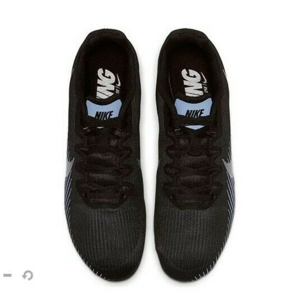 ♥️SOLD♥️NEW NIKE Zoom Rival M9 Black Gray Track Racing 12 - Picture 5 of 10